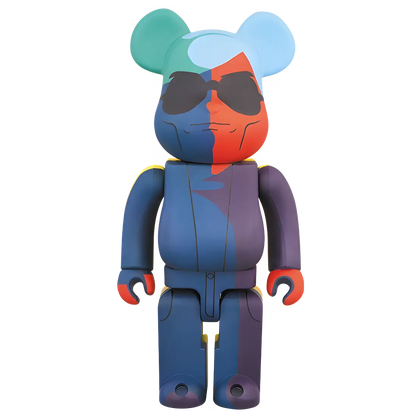 Bearbrick Andy Warhol Silkscreen Version 400% Herstellerbild