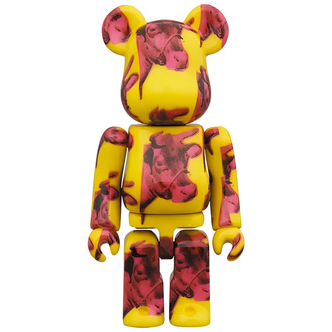 Bearbrick Andy Warhol 'Cow Wallpaper' 100%+400% Herstellerbild 2