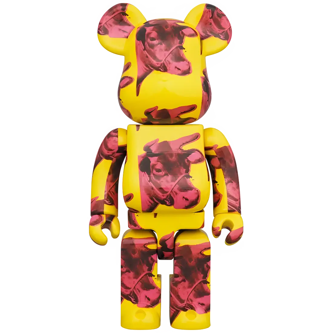 Bearbrick Andy Warhol 'Cow Wallpaper' 100%+400% Herstellerbild 3