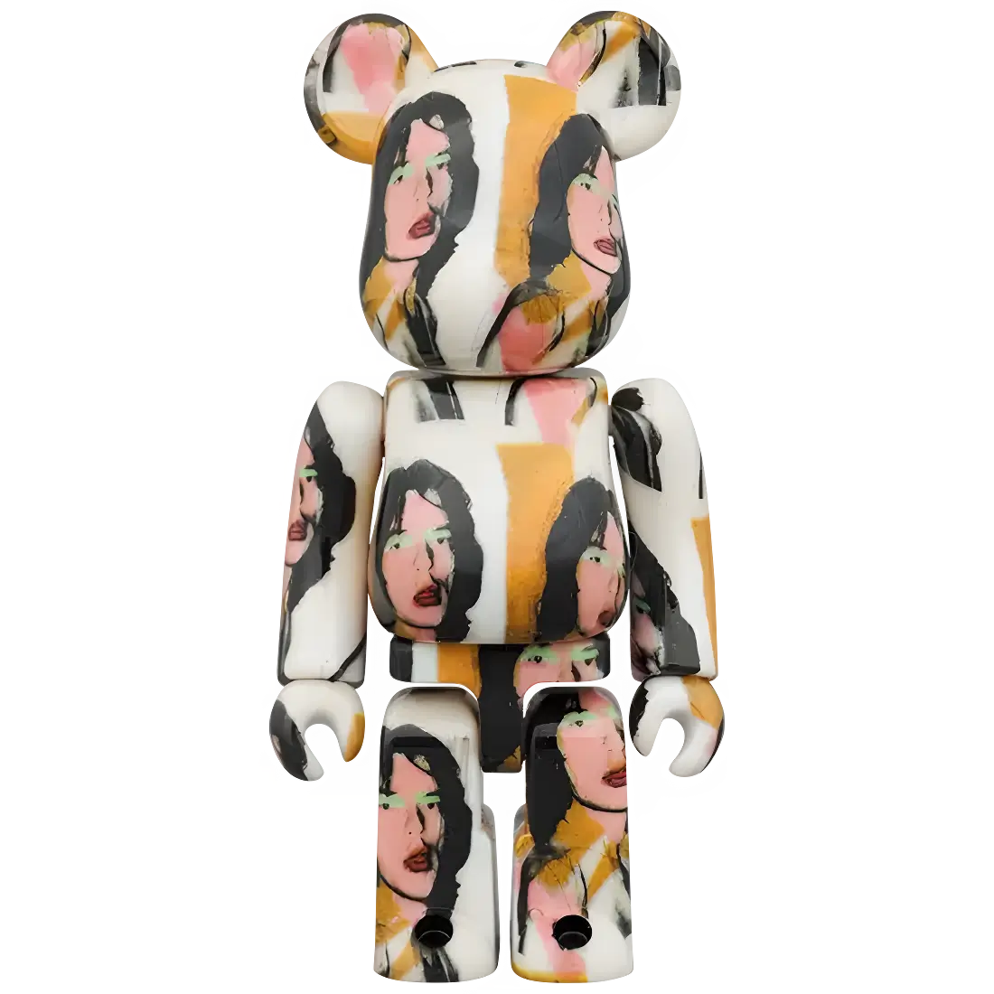 Bearbrick Andy Warhol 'Mick Jagger' 100%+400% Herstellerbild 2
