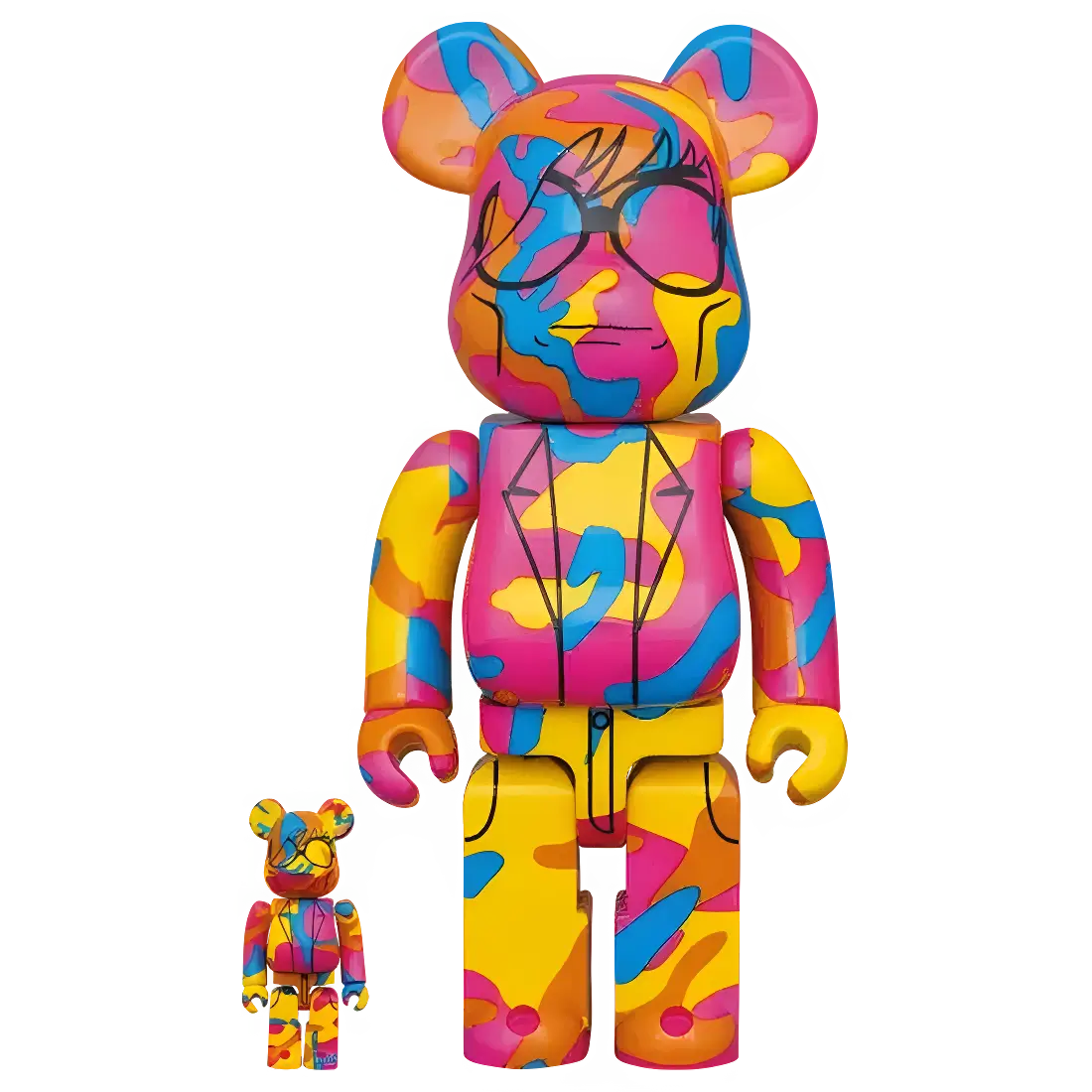 Bearbrick Andy Warhol 'Special' 100%+400% Herstellerbild 1