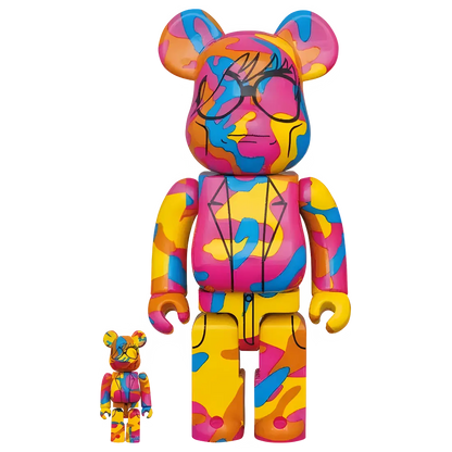 Bearbrick Andy Warhol 'Special' 100%+400% Herstellerbild 1