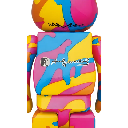 Bearbrick Andy Warhol 'Special' 100%+400% Herstellerbild 4