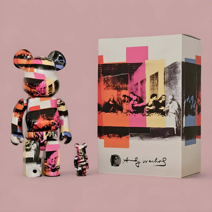 Bearbrick Andy Warhol 'The Last Supper' 2020 100%+400% mit Verpackung