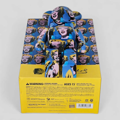 Bearbrick Andy Warhol's Marilyn Monroe 100%+400% Echtheitsmerkmale