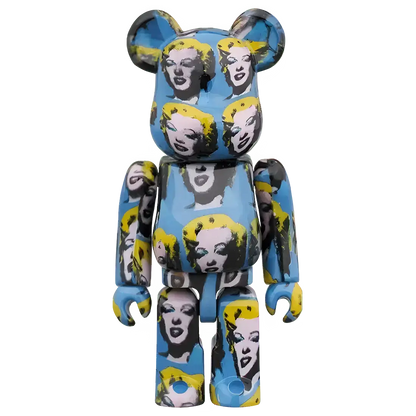 Bearbrick Andy Warhol's Marilyn Monroe 100%+400% Herstellerbild 2