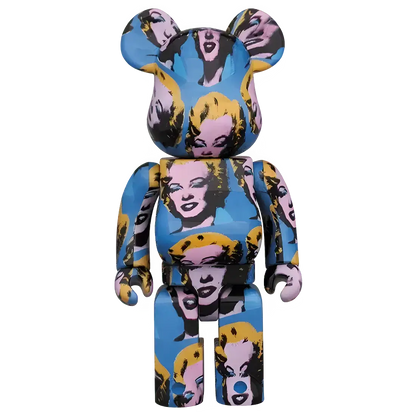 Bearbrick Andy Warhol's Marilyn Monroe 100%+400% Herstellerbild 3