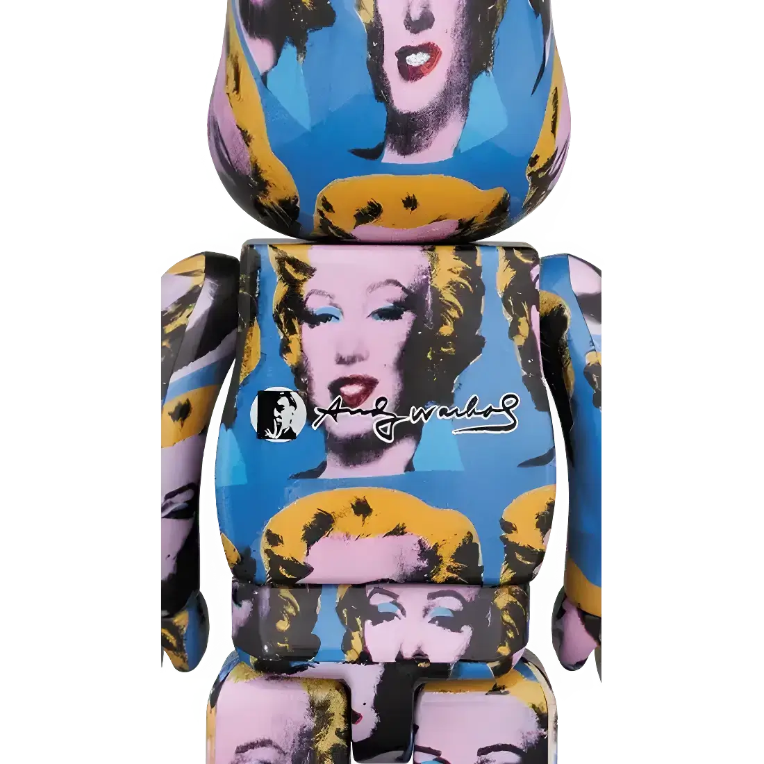 Bearbrick Andy Warhol's Marilyn Monroe 100%+400% Herstellerbild 4