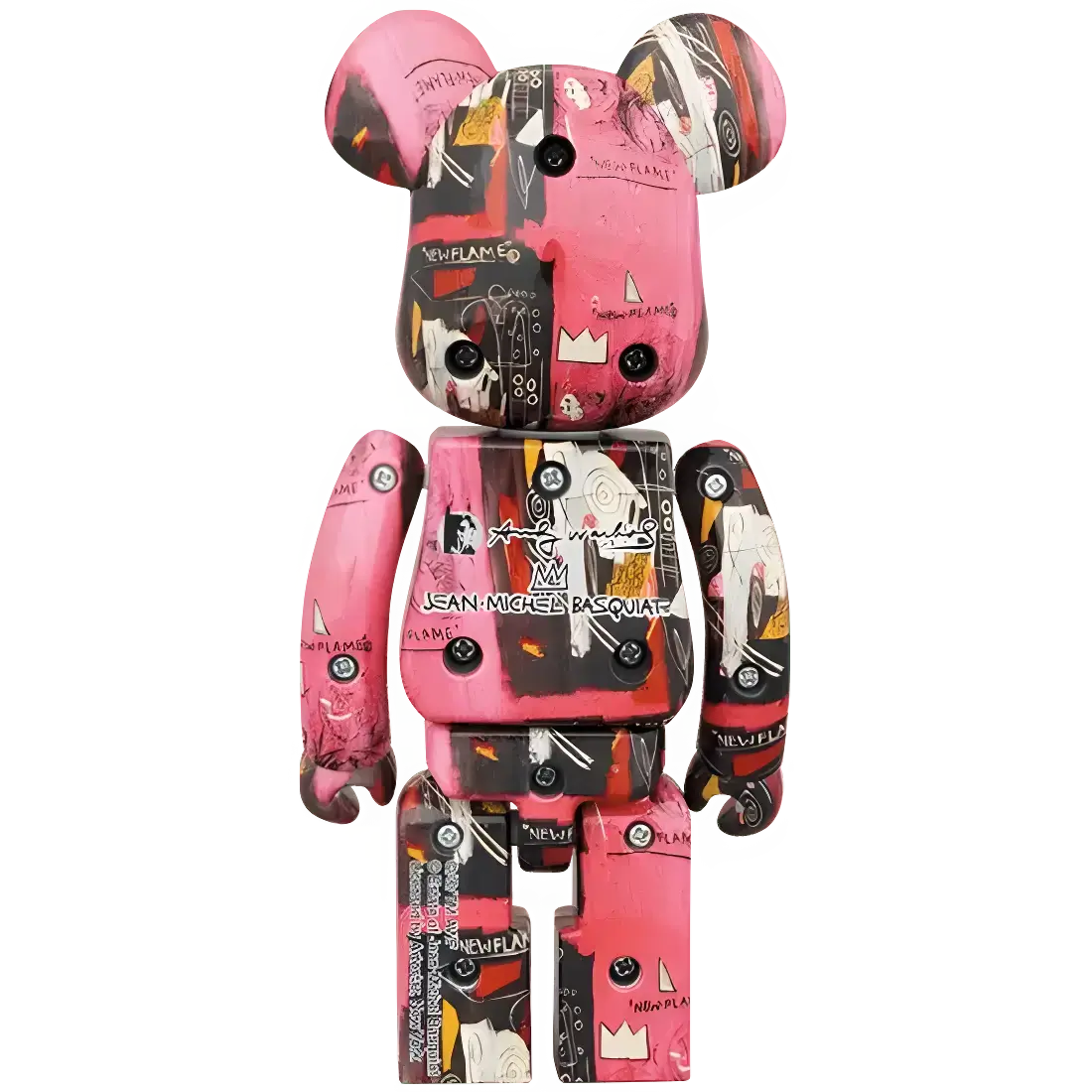 Bearbrick Andy Warhol × Jean-Michel Basquiat 200% Herstellerbild 2
