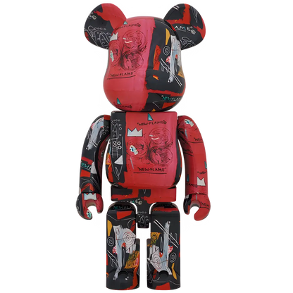 Bearbrick Andy Warhol × Jean-Michel Basquiat #1 Herstellerbild 1