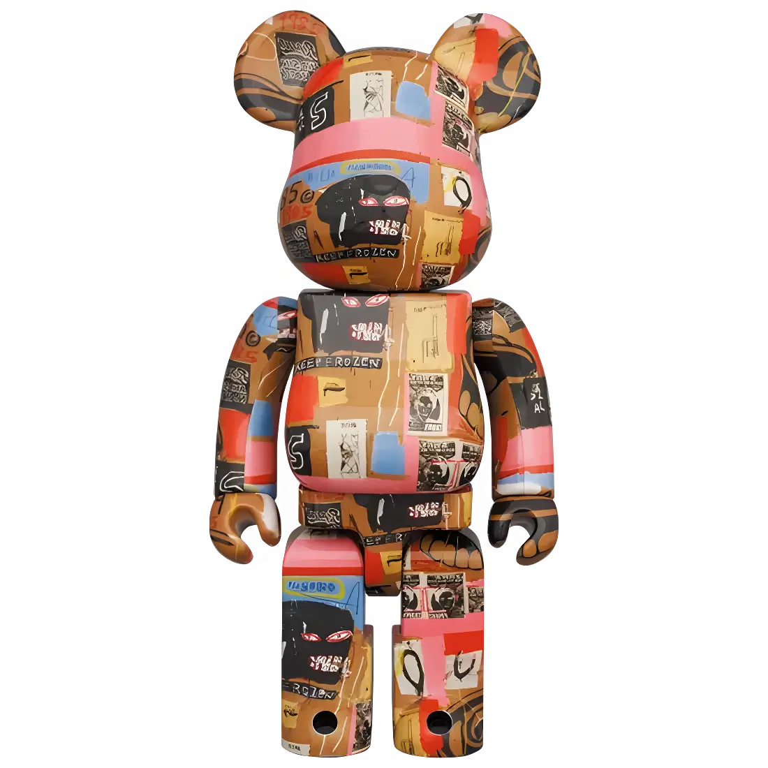 Bearbrick Andy Warhol × Jean-Michel Basquiat #2 100%+400% Herstellerbild 3