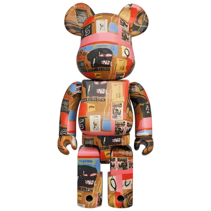 Bearbrick Andy Warhol × Jean-Michel Basquiat #2 100%+400% Herstellerbild 3