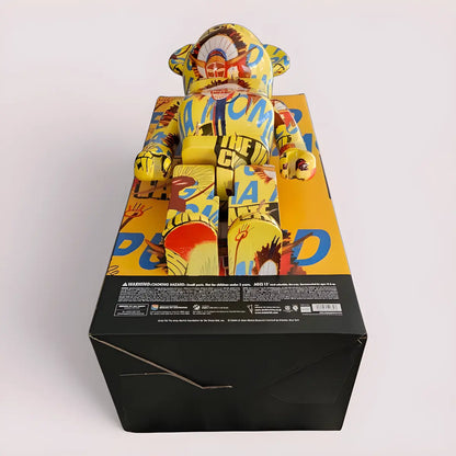 Bearbrick Andy Warhol × Jean-Michel Basquiat #3 1000% Echtheitsmerkmale