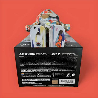 Bearbrick Andy Warhol × Jean-Michel Basquiat #4 400% Echtheitsmerkmale