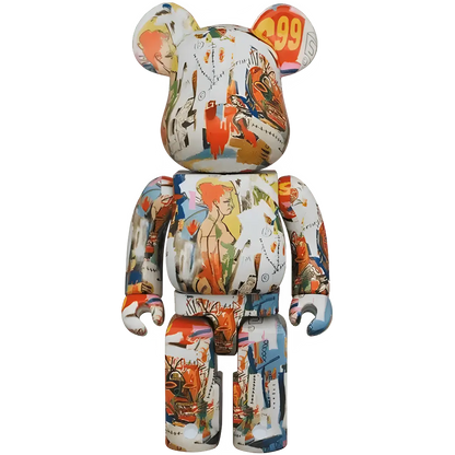 Bearbrick Andy Warhol × Jean-Michel Basquiat #4 400% Herstellerbild 1