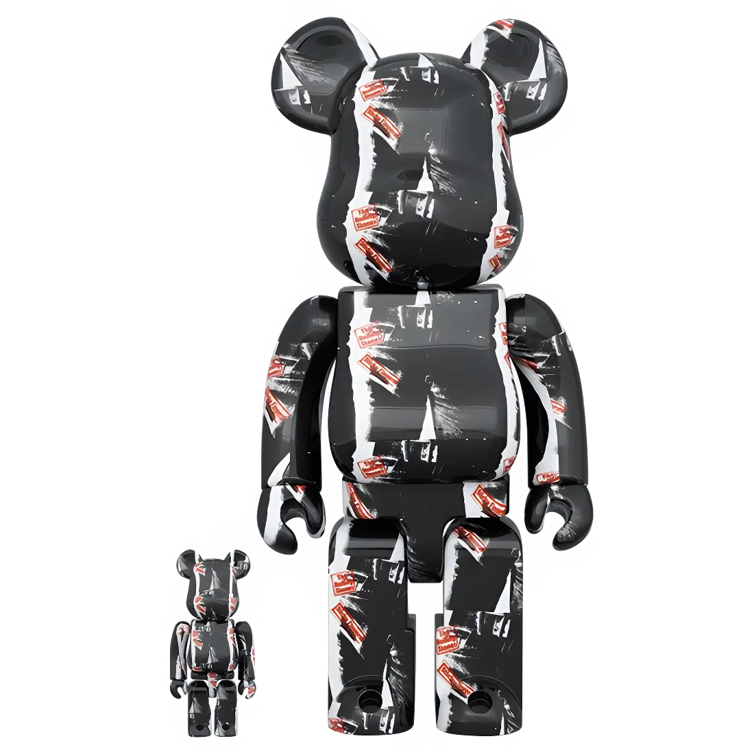 Bearbrick Andy Warhol × The Rolling Stones 'Sticky Fingers' 100%+400% Herstellerbild 1