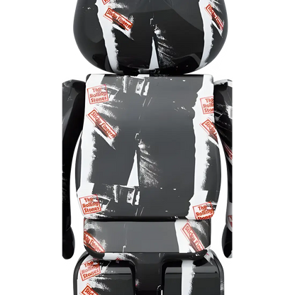 Bearbrick Andy Warhol × The Rolling Stones 'Sticky Fingers' 100%+400% Herstellerbild 4