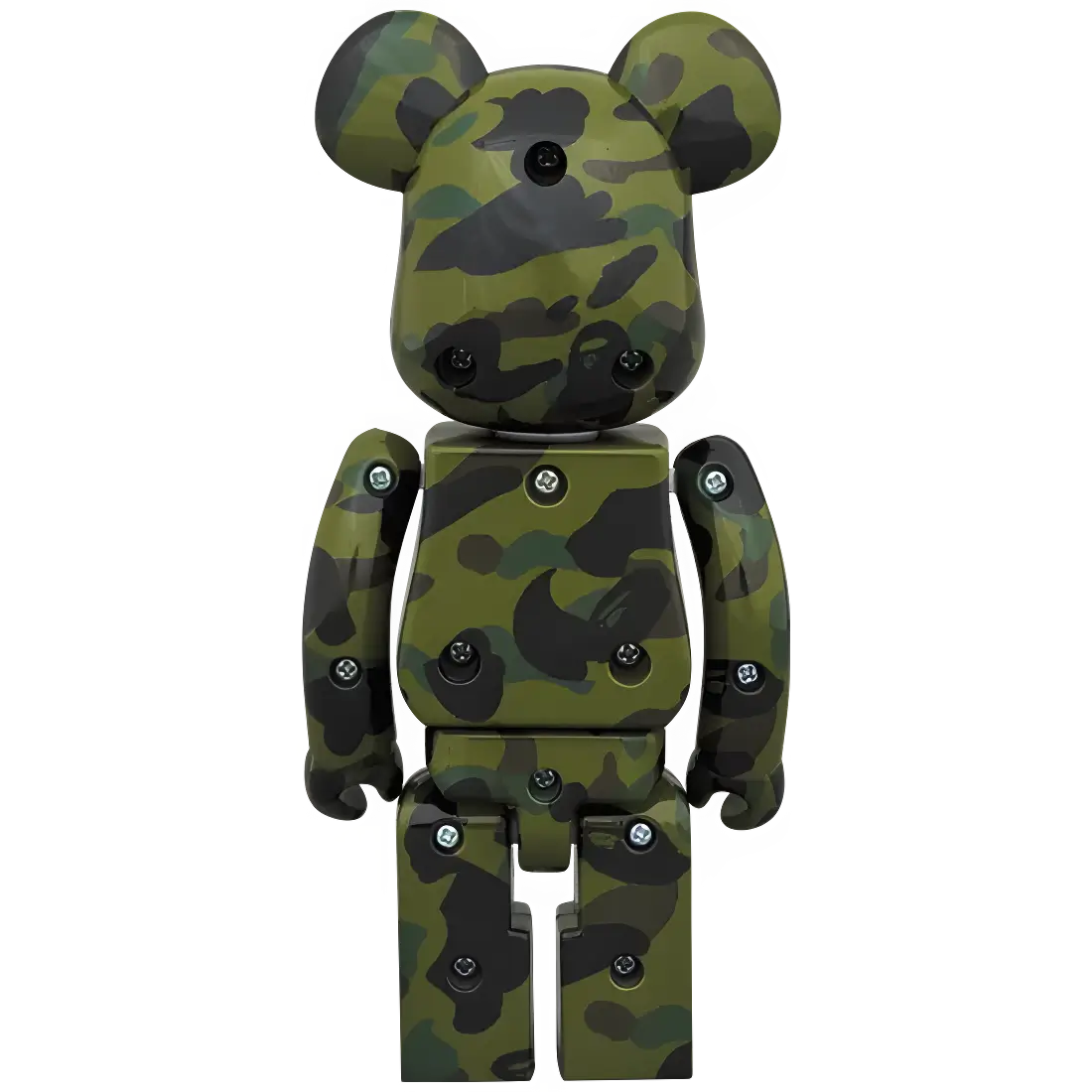 Bearbrick BAPE PLAY 1st Camo Green 200% Herstellerbild 2
