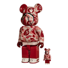 BE@RBRICK Baby Milo® Camo Shark Pink Version (100%+400%)