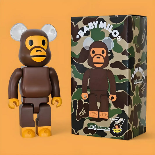 Bearbrick Baby Milo Ear Clear Version 400% mit Verpackung