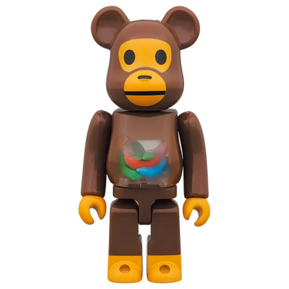 Bearbrick Baby Milo and Banana 100%+400% Herstellerbild 2