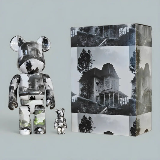Bearbrick Bates Mansion [Psycho] 100%+400% mit Verpackung