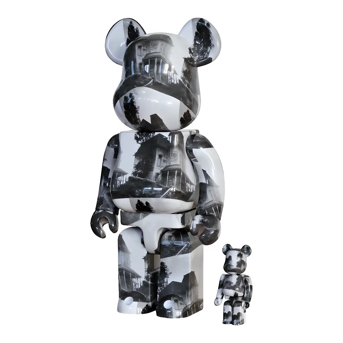 Bearbrick Bates Mansion [Psycho] 100%+400% schräg