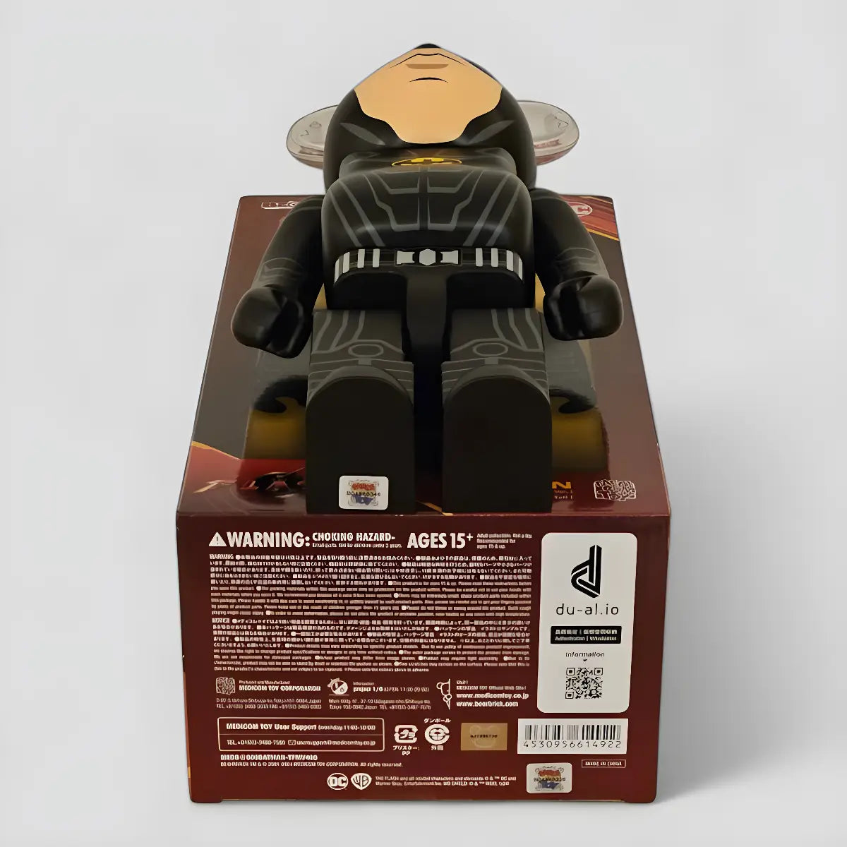 Bearbrick Batman The Flash Multiverse Version Echtheitsmerkmale