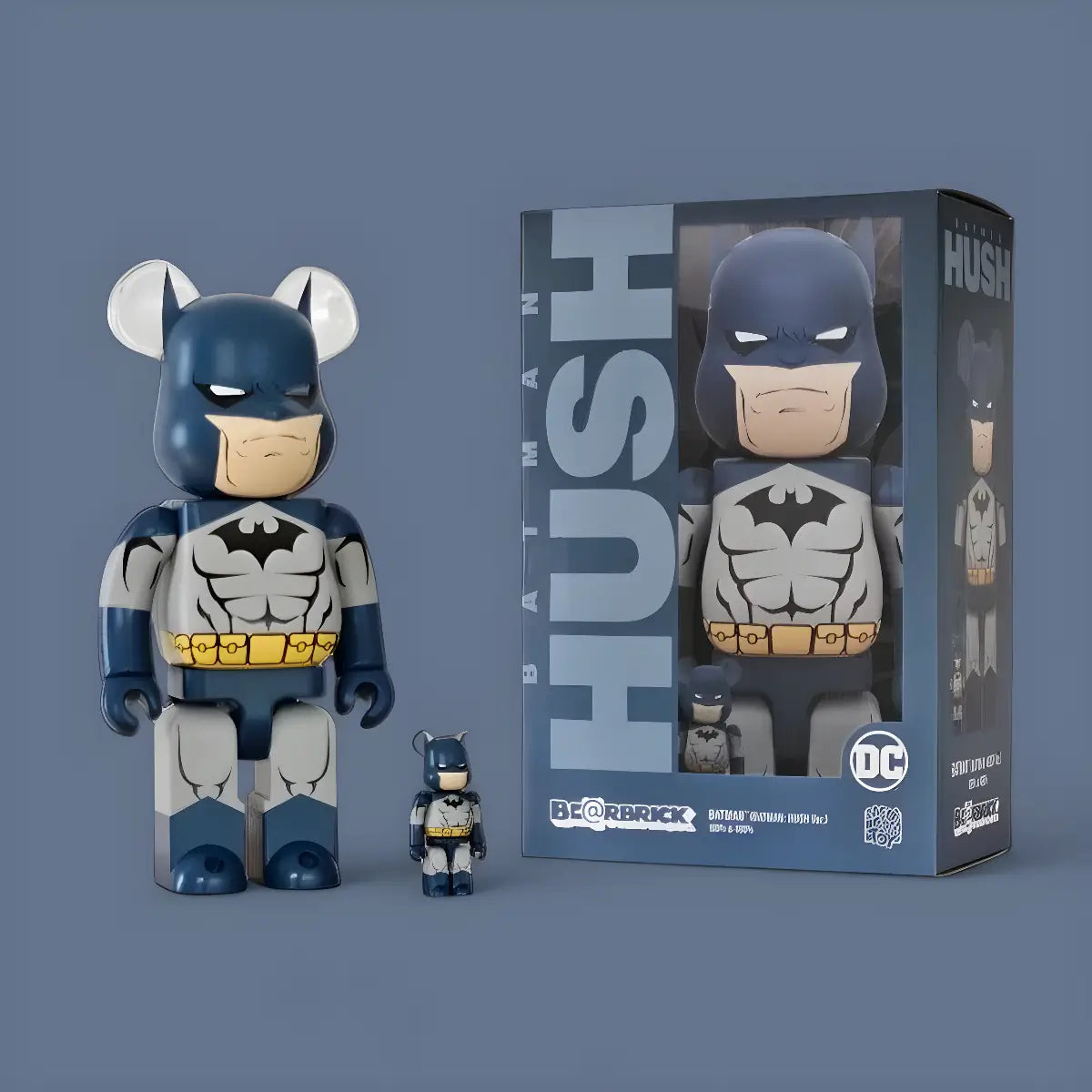 Bearbrick Batman (Batman Hush) 100%+400% mit Verpackung