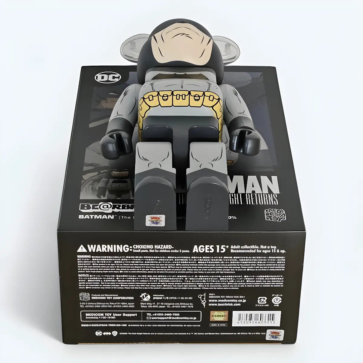 Bearbrick Batman (The Dark Knight Returns Version) 100%+400% Echtheitsmerkmale