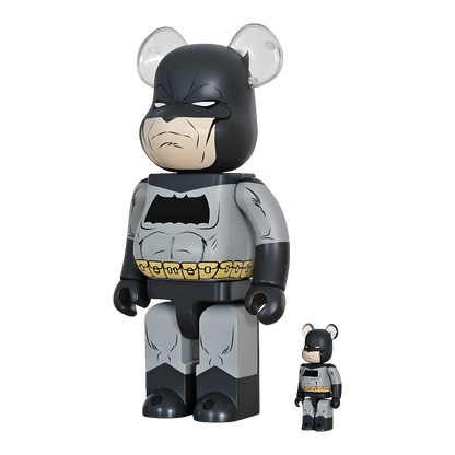 Bearbrick Batman (The Dark Knight Returns Version) 100%+400% schräg