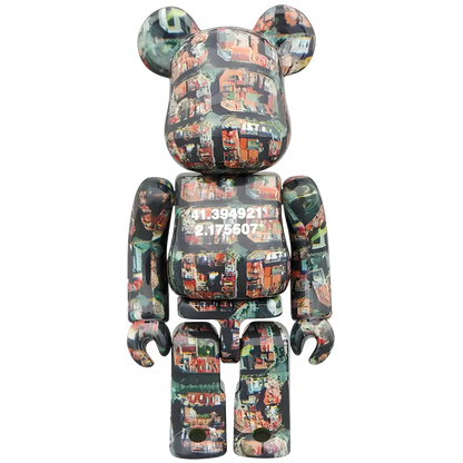 Bearbrick Benjamin Grant Overview Barcelona, Spain 100%+400% Herstellerbild 2