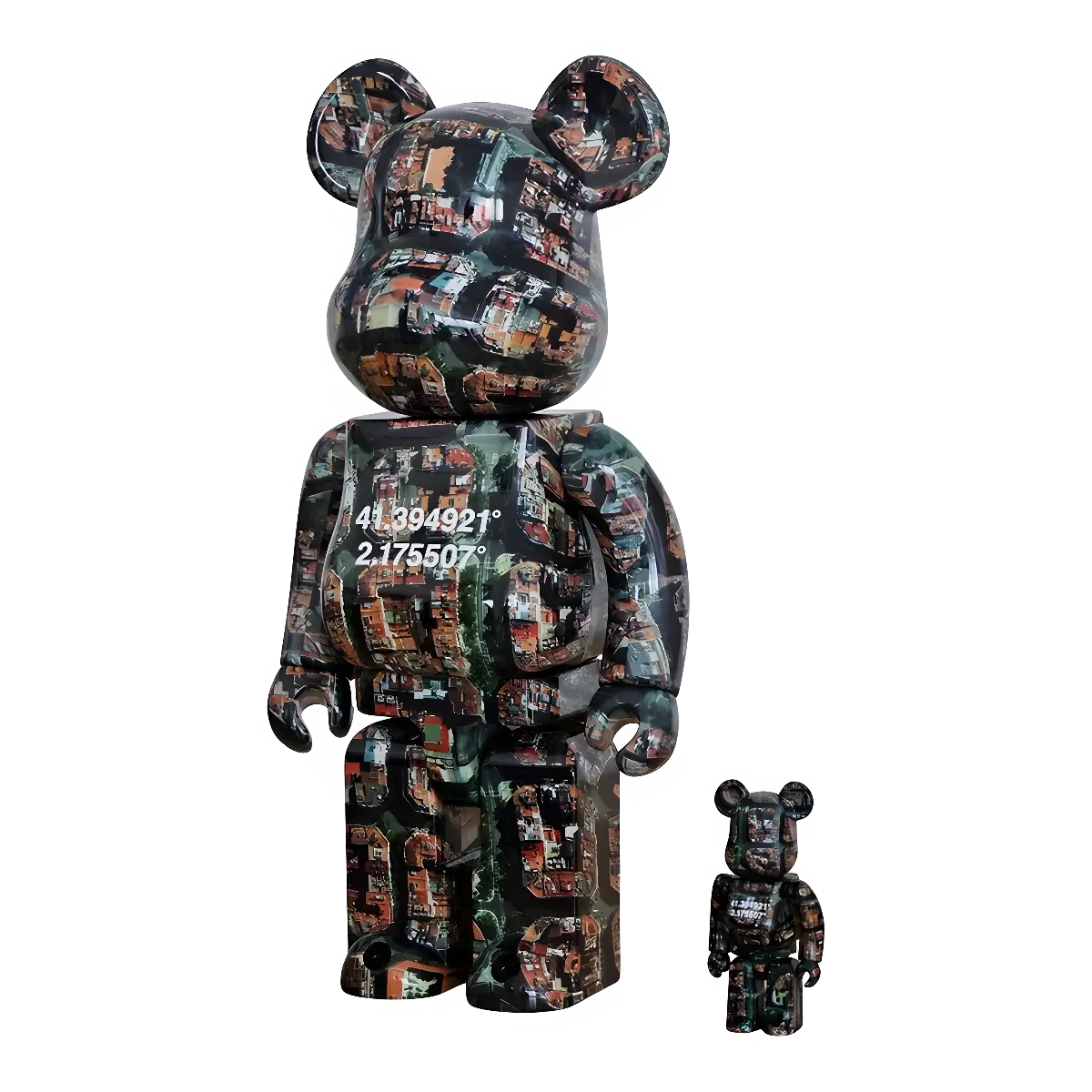 Bearbrick Benjamin Grant Overview Barcelona, Spain 100%+400% schräg