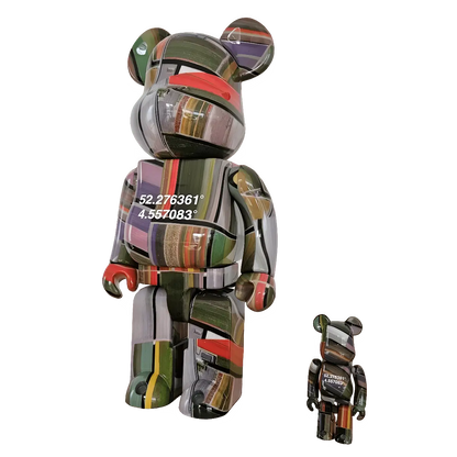 Bearbrick Benjamin Grant Overview 'Lisse, Netherlands' 100%+400% schräg