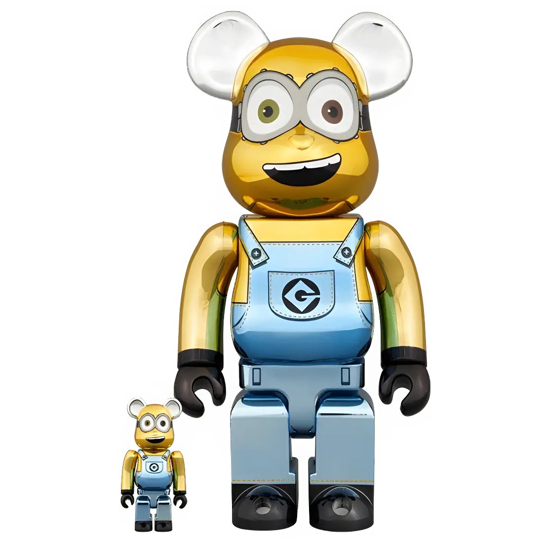 Bearbrick Bob Chrome Version Herstellerbild 1