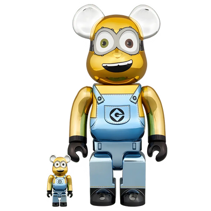 Bearbrick Bob Chrome Version Herstellerbild 1