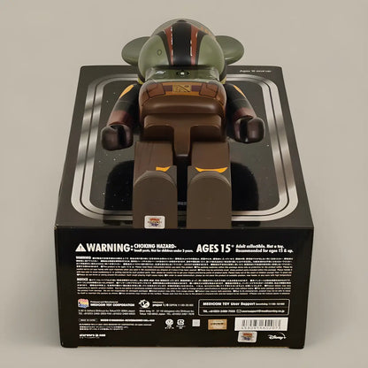 Bearbrick Boba Fett Recovered Armor 100%+400% Echtheitsmerkmale