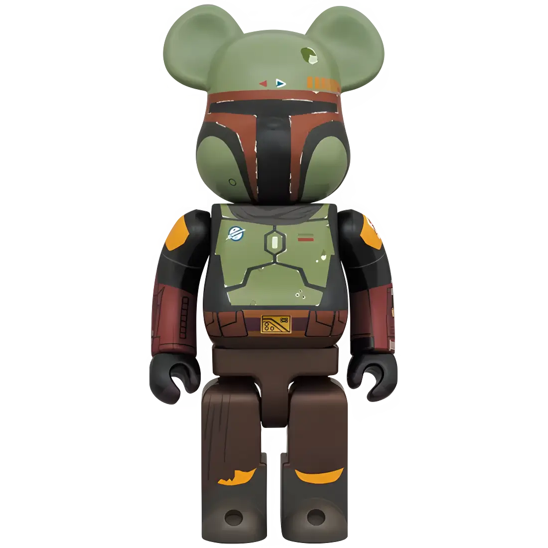 Bearbrick Boba Fett Recovered Armor 100%+400% Herstellerbild 3