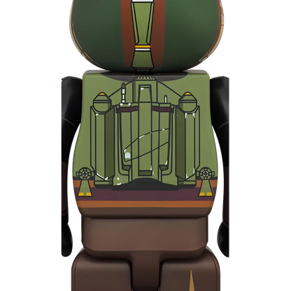 Bearbrick Boba Fett Recovered Armor 100%+400% Herstellerbild 4