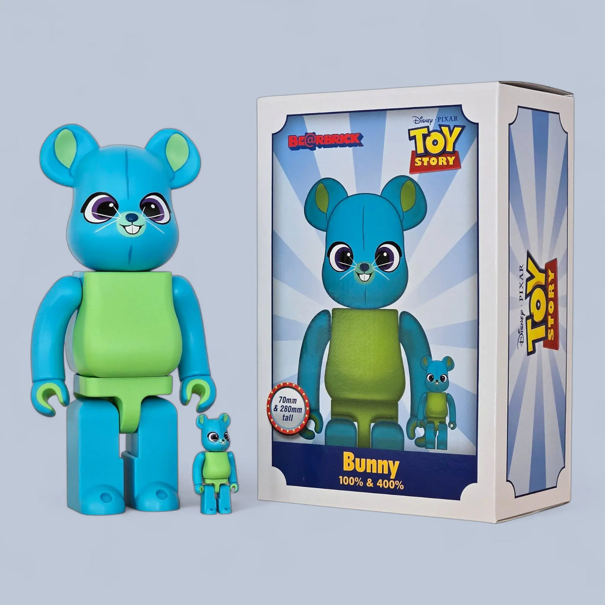 Bearbrick Bunny [Toy Story] 100%+400% mit Verpackung
