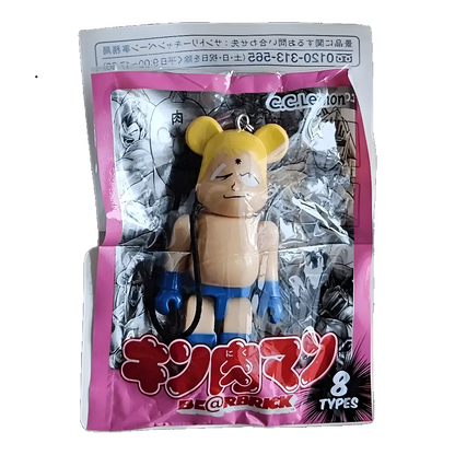 Bearbrick C.C.Lemon × Kinnikuman 2 Terryman 70% in der Verpackung