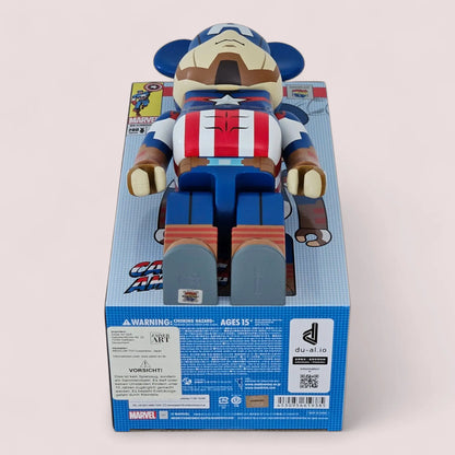 Bearbrick Captain America 400% Echtheitsmerkmale
