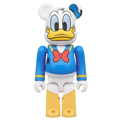 Bearbrick Chase Mickey Mouse & Friends - Donald Duck Rückseite