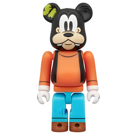 Bearbrick Chase Mickey Mouse & Friends - Goofy Vorderseite