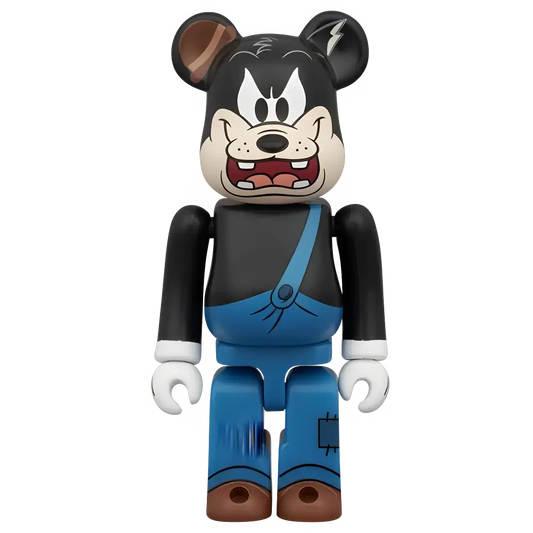 Bearbrick Chase Mickey Mouse & Friends - Kater Karlo Vorderseite