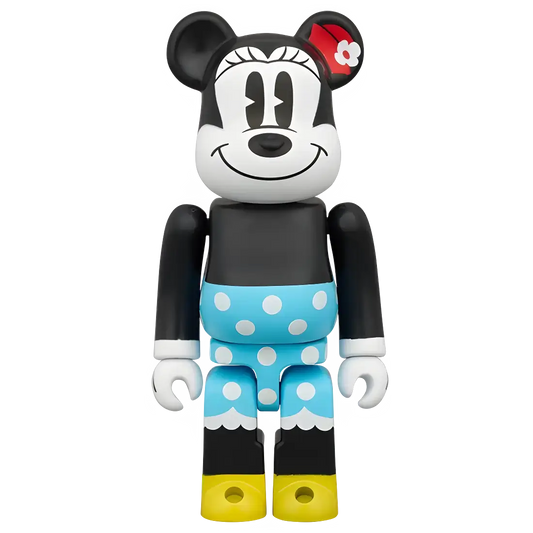 Bearbrick Chase Mickey Mouse & Friends - Minnie Mouse Vorderseite