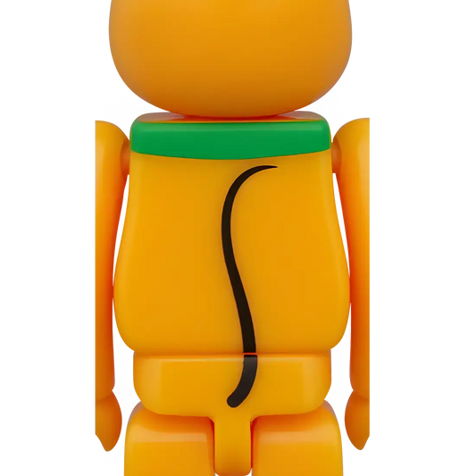 Bearbrick Chase Mickey Mouse & Friends - Pluto Rückseite