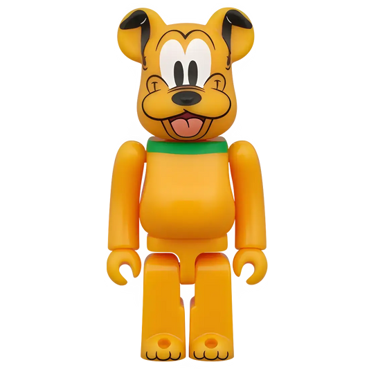 Bearbrick Chase Mickey Mouse & Friends - Pluto Vorderseite