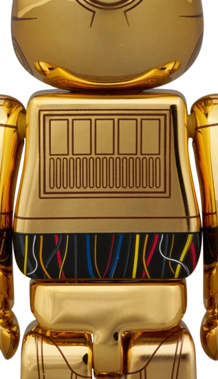 Bearbrick Chase Star Wars #1 - C-3PO Rückseite