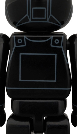 Bearbrick Chase Star Wars #1 - TIE Fighter Pilot Rückseite